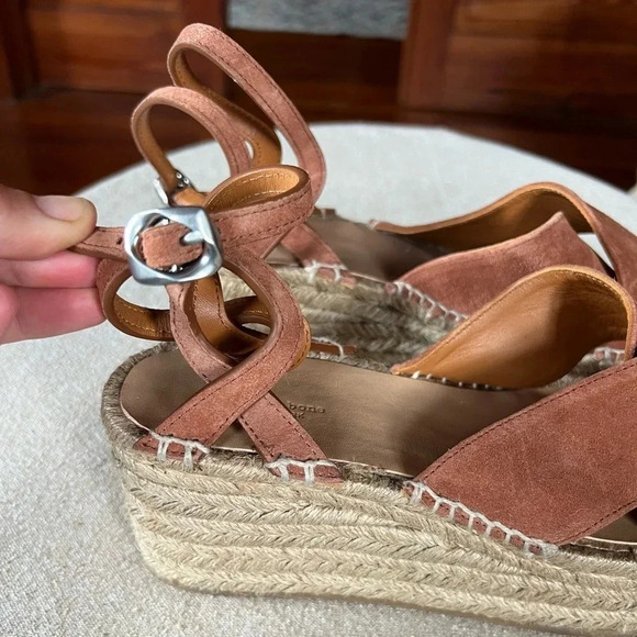 Rag and Bone Hera Espadrille Platform Sandal NEW Size 39 US 9 - Picture 5 of 12